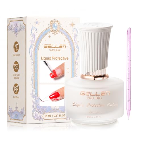 Gellen 2-in-1 Liquid Latex Cuticle Guard for Nail Art