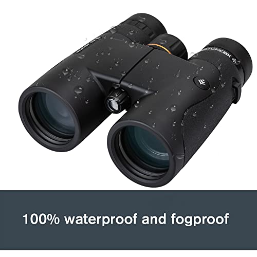 Celestron – Nature DX 8x42 Binoculars – Outdoor and Birding Binocular – Fully Multi-coated with BaK-4 Prisms – Rubber Armored – Fog & Waterproof Binoculars