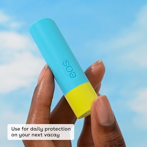 EOS Natural SPF 15 Lip Balm - Pineapple Coconut, Water Resistant - 0.14 oz (Pack of 1)