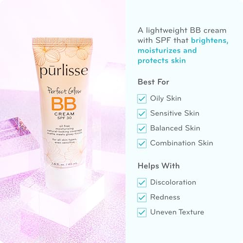 Pūrlisse Perfect Glow BB Cream SPF 30 - Light Medium