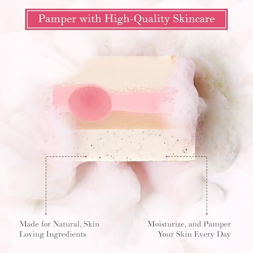 FinchBerry 3-Piece Gift Set - It¡¯s A Girl! Baby Shower Gift, New Mom Care Package, First-Time Mom Gifts, Baby Girl Gift ? Includes Handmade Shea Butter Soap(4.5oz), Bath Soak (20oz) & Hand Cream (1oz)