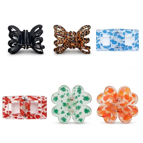 Magnetic Hair Clips for Women, 6 Pack No-Slip Barrettes