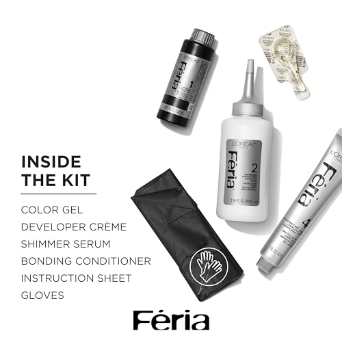 L'Oreal Paris Feria Multi-Faceted Shimmering Permanent Hair Color, 60