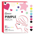 Loske Pimple Patches - 388 Count, 6 Sizes, Hydrocolloid Acne
