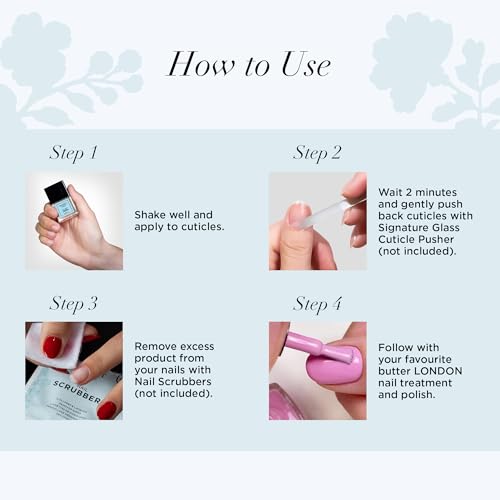 butter LONDON Melt Away Cuticle Remover Liquid - Gentle Exfoliating Prep