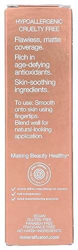 Mineral Fusion Full Coverage Foundation Warm 5 - Liquid Matte