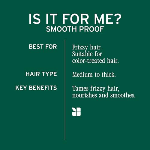 Biolage Smooth Proof Conditioner - Nourishes & Smooths Frizzy Hair, Detangles & Manages