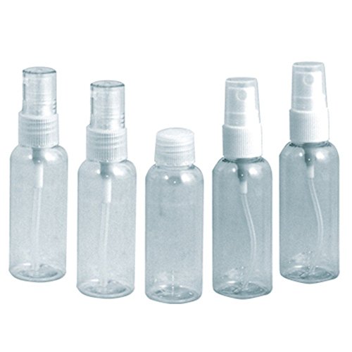 Soft 'N Style Clear Travel Bottle Set 2 oz Spray