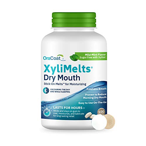 Oracoat XyliMelts Dry Mouth Relief Discs - 100 Count