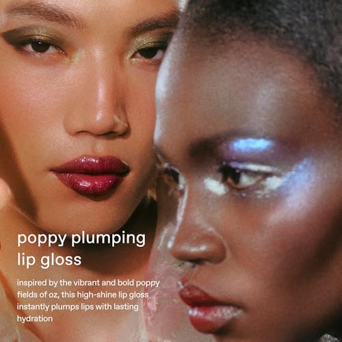r.e.m. beauty Wicked For Good Plum Petals Lip Gloss - Hydrating Plumping Shine