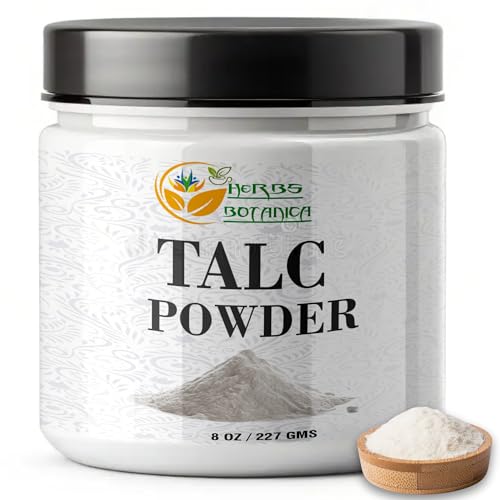 Herbs Botanica Talcum Powder 8 oz - Unscented Body Powder