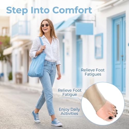 Silicone Toe Separators for Women & Men (8-Pack)