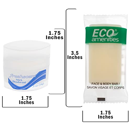 Moda West 24 Deluxe Toiletry Kits - Travel & Donation Essentials