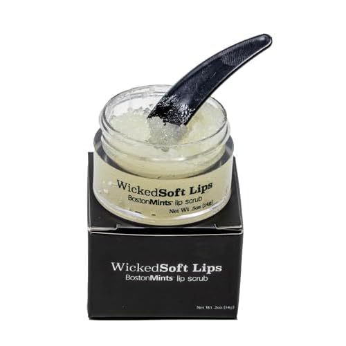 Handmade in small batches, Wicked soft lip scrub exfoliates and hydrates with organic beet sugar, mint, coconut and shea butter. Paraben-Free, Cruelty-Free, Vegan & Gluten-Free Clean beauty!
