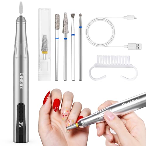 Beetles Cordless Nail Drill Kit - 35 Speed Efile for Acrylic & Gel Nails