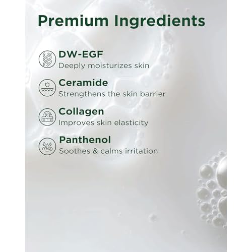 EASYDEW Barrier Repair Mask - Intense Moisture-Rich Face Mask with Revitalizing Cream Essence for Lasting Hydration with EGF Peptide, Ceramides, Hyaluronic Acid, 4 Sheets