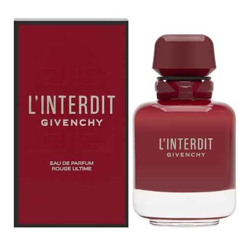 Givenchy L'interdit Rouge Ultime Eau De Parfum Spray for Women, 2.7 Ounce