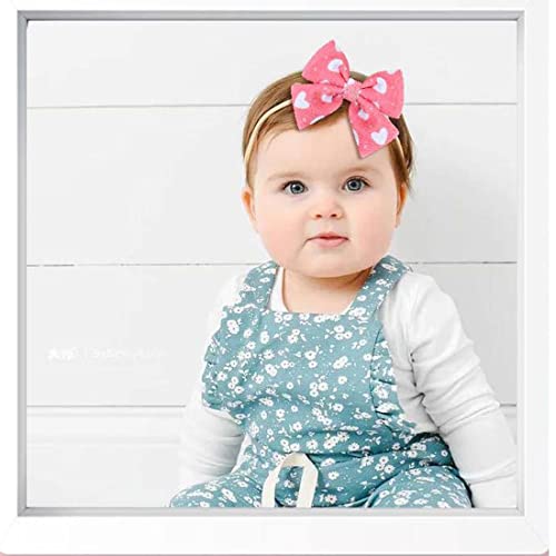 ZCYYYS Valentine's Day Baby Elastic Bow Headband Love Heart Hair Band TSFD24 (1)