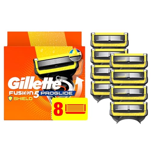 Gillette Fusion5 ProShield Razor Blades, 8 Refills