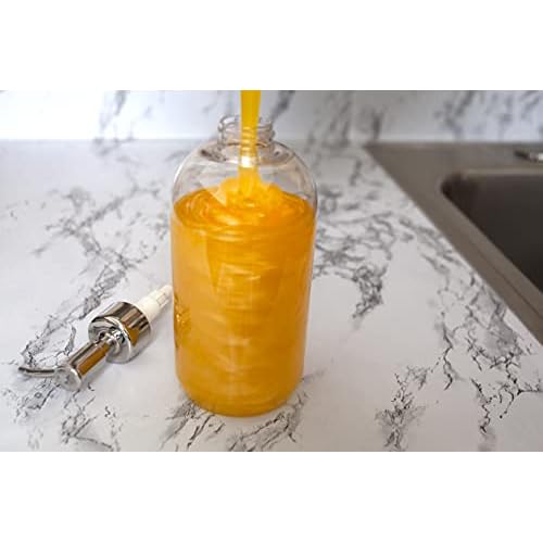 Bastion Antibacterial Hand Soap- Mango Scented Moisturizing Pearlized Liquid Hand Wash - 1/2 Gallon (64 oz.) Bulk Refill Jug. Mango Scented. Non-Toxic. Made In The USA