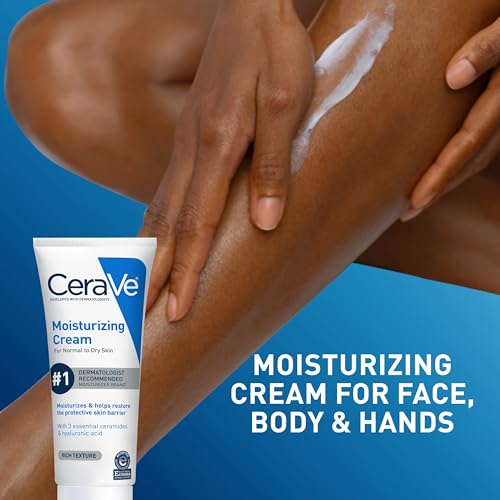 CeraVe Moisturizing Cream 8oz - Face & Body Hydrator for Sensitive Skin