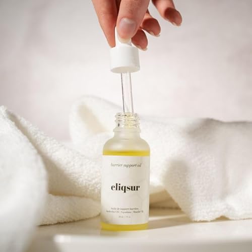 Elisqur Barrier Support Oil ? Repair, Glow and Moisturize face, Hydrating Cream for Dry Skin, Nourishes and Protects