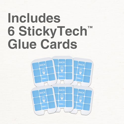 Safer Home SH506 Indoor Plug-in Fly Trap Refill Pack of 6 Glue Cards for SH502 Indoor Fly Trap