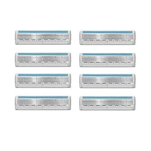 Wilkinson Sword Quattro Titanium Sensitive Razor Blades - Pack of 8 Blades