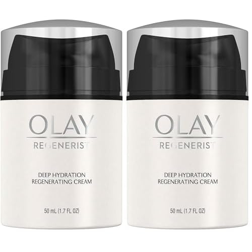 Olay Regenerist Deep Hydration Regenerating Cream Moisturizer,1.7 fl oz,(Pack of 2)