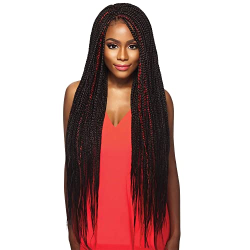 Outre Braids X-Pression Kanekaion 3X Pre Stretched Braid 42" (5-Pack, 1B)