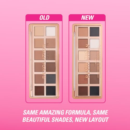 Revolution Master Icon Matte Nudes Palette - 12 Shades
