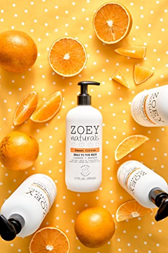 Zoey Naturals Sweet Citrus Baby Wash & Shampoo - Tear-Free & Natural