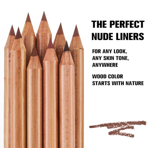 PHOFAY 12-Piece Lip Liner Set – Long-Wearing, Waterproof