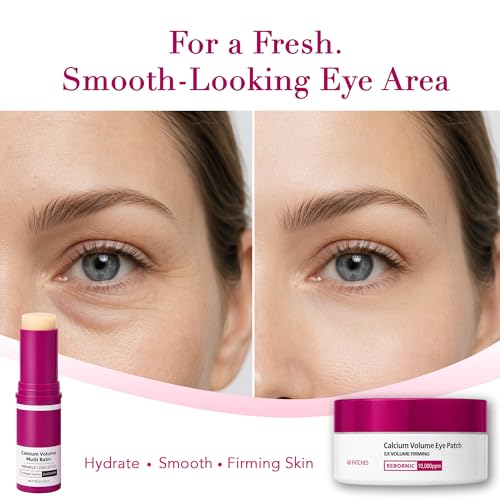Eye Care Duo: Hydrogel Patches (60) + Calcium Balm Stick
