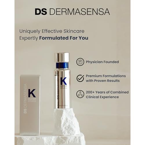 K Super Eye Serum, 0.5 fl oz (15ml) ? Vitamin K & Arnica Formula for Dark Circles & Puffiness