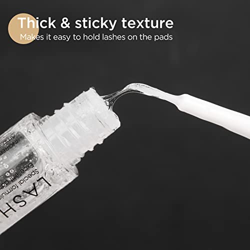 LASHVIEW Lash Lift Glue 2pcs - Eyelash Perm Adhesive 5ML