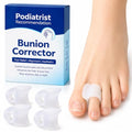 Bunion Corrector Gel Toe Separators - Reusable 4 Pack for Alignment