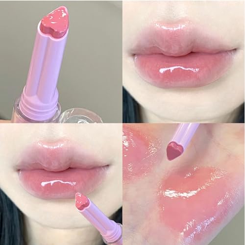 Jelly Lipstick Set 6 Colors - Hydrating Lip Gloss & Tint