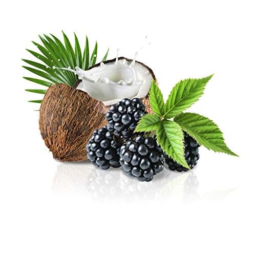 GIOVANNI 2chic Ultra-Repairing Hair Mask - Blackberry & Coconut Oil for Dry, Damaged & Processed Hair, Argan, Jojoba, Shea Butter & Keratin, Lauryl & Laureth Sulfate Free, Color Safe - 5 oz