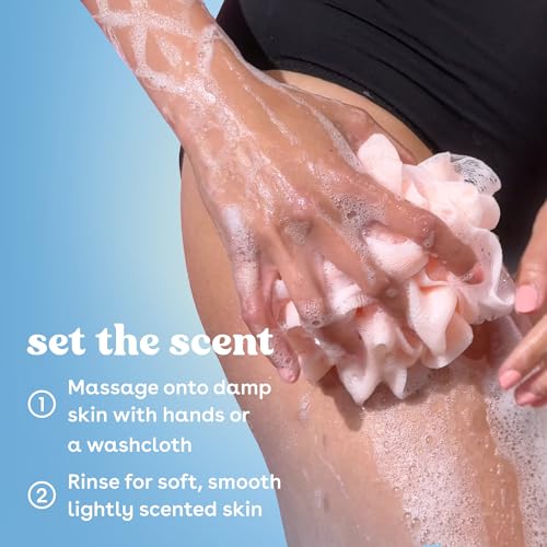 EOS Fresh & Cozy Cashmere Body Wash 16 fl oz - Creamy Gel with Shea Butter