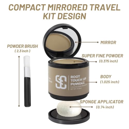 SOVONCARE Hairline Powder - Root Touch Up & Gray Hair Concealer