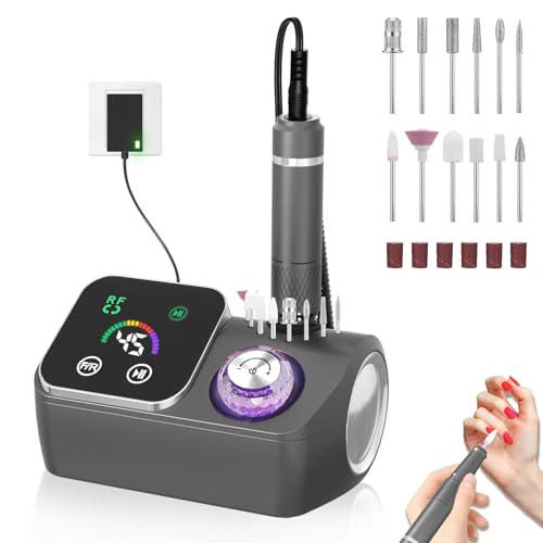 PYVOLA Professional Electric Nail Drill 45,000 RPM | Corded E-File