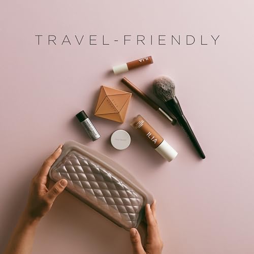 Stasher Silicone Reusable Makeup Bag, Travel Essentials