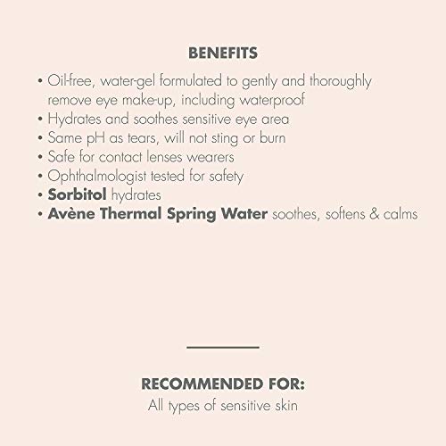 Avène Gentle Eye Makeup Remover | Oil-Free, 6.7 oz
