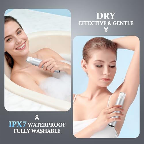 NIPOO Women's Bikini Trimmer & Face Shaver - IPX7 Waterproof