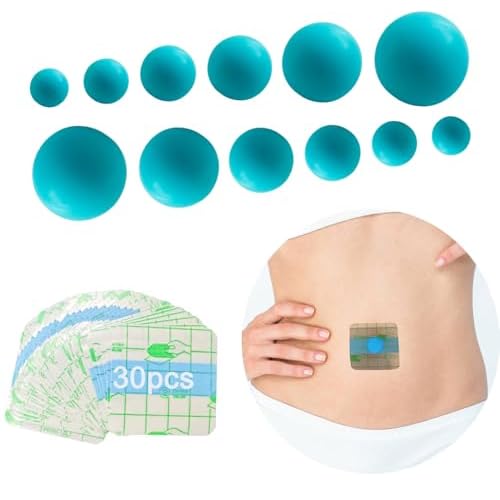 12PCS Ball-Shape Belly Button Plug Post Tummy Tuck Silicone Belly Button Shaper Tummy Tuck for Liposuction