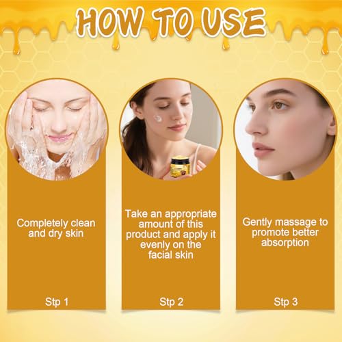 Bee Venom Skin Cream, New Upgrade 2pcs 60g Multipurpose Bee Venom Skin Treatment Cream for Repair, Moisturize and Lift