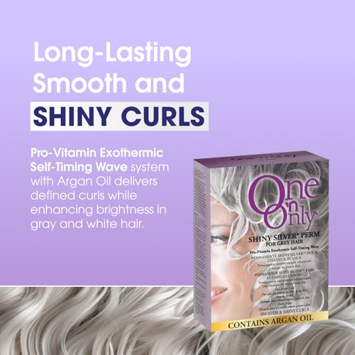 One 'n Only Shiny Silver Perm Kit with Argan Oil