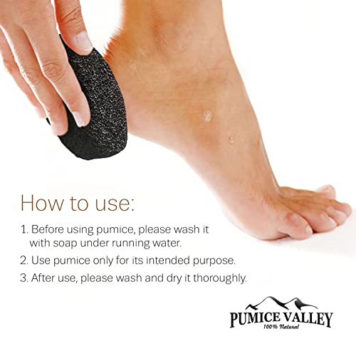 Natural Pumice Stone for Feet - Callus & Corn Remover
