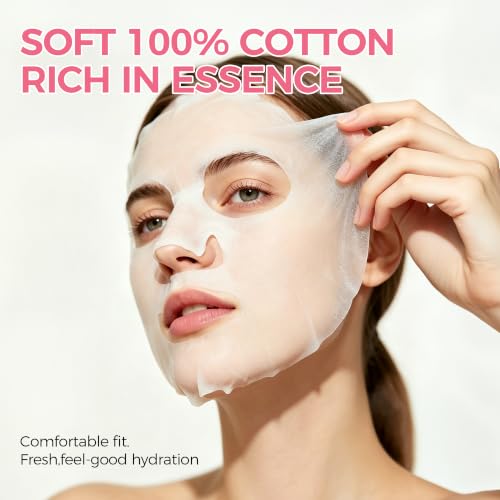 ZealSea Natural Collection 7 Pack Face Masks for Skin Hydration & Glow